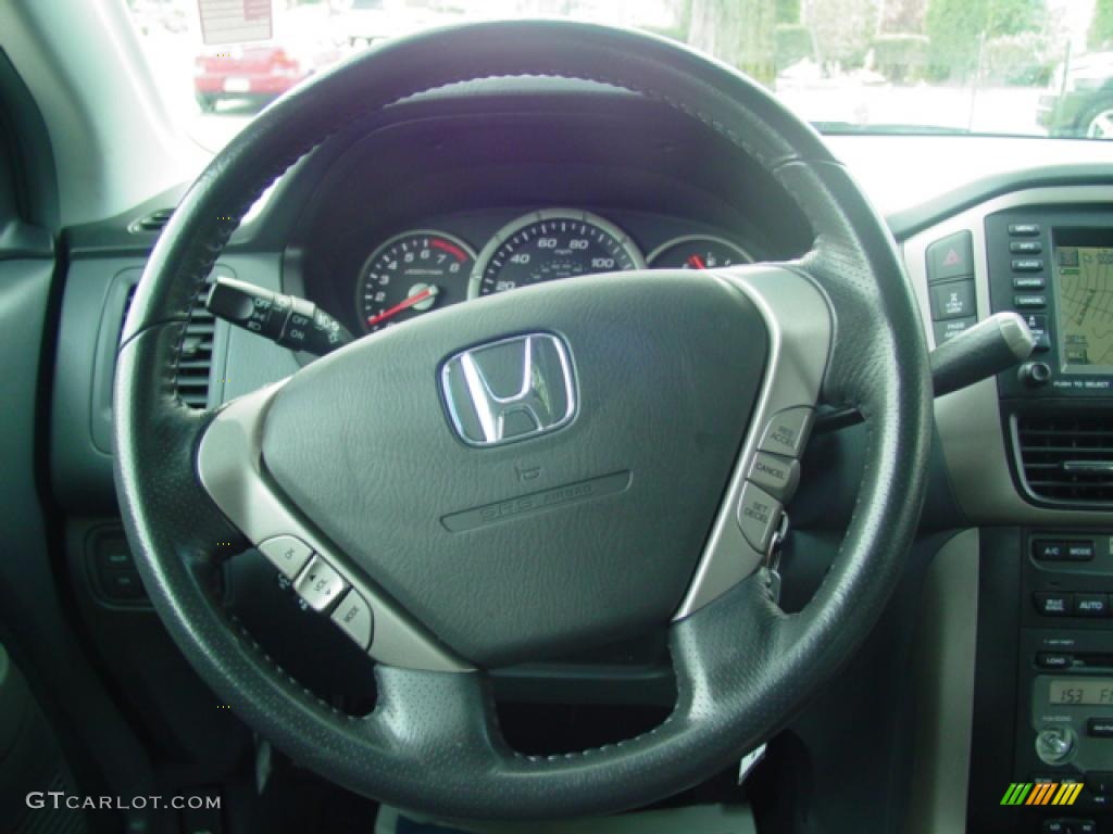 2008 Pilot EX-L 4WD - Steel Blue Metallic / Gray photo #22