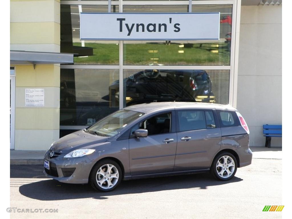 2009 MAZDA5 Sport - Galaxy Gray Mica / Black photo #1