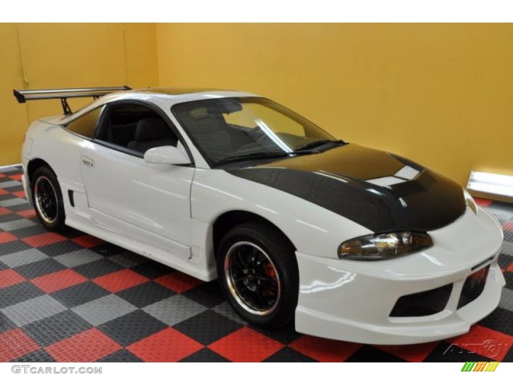1998 Eclipse GS Coupe - Northstar White / Gray photo #1