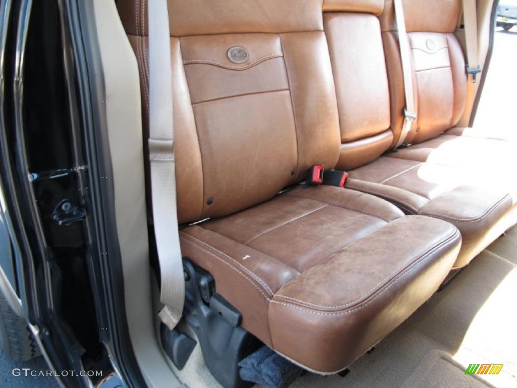 2005 F150 King Ranch SuperCrew 4x4 - Black / Castano Brown Leather photo #14