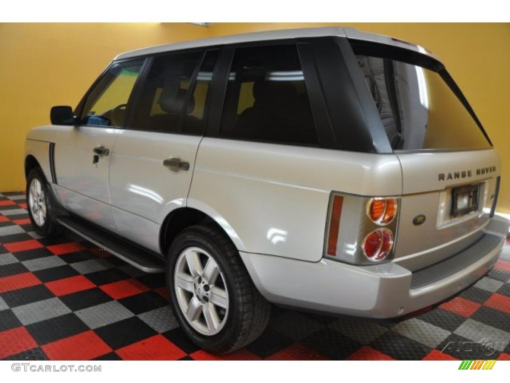 2004 Range Rover HSE - Zambezi Silver Metallic / Charcoal/Jet Black photo #4