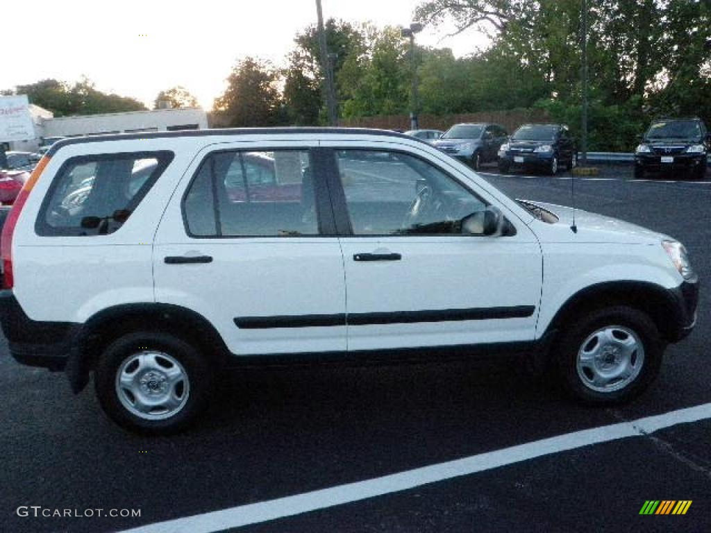 2003 CR-V LX 4WD - Taffeta White / Black photo #5