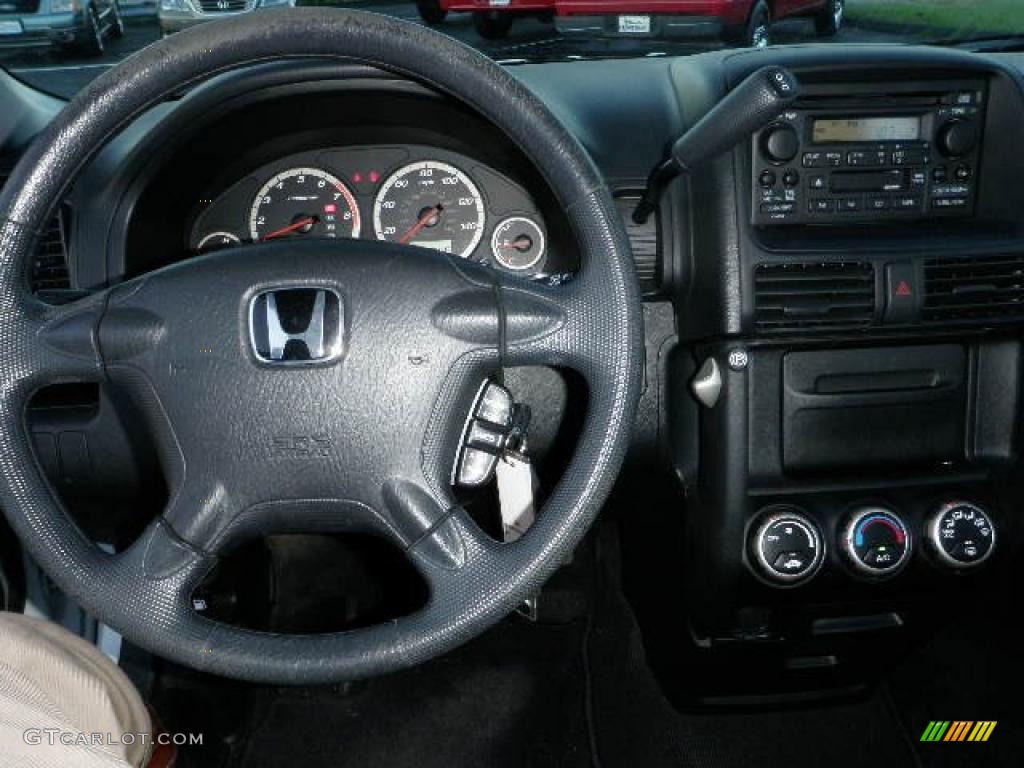 2003 CR-V LX 4WD - Taffeta White / Black photo #15