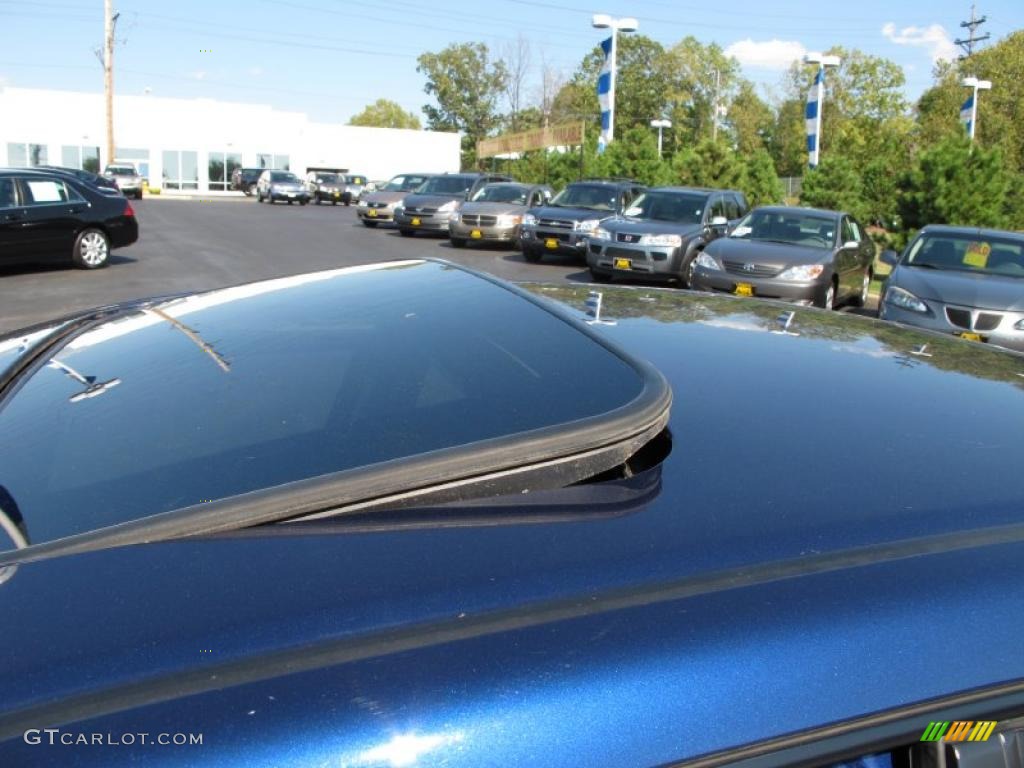 2004 Civic EX Sedan - Eternal Blue Pearl / Gray photo #10