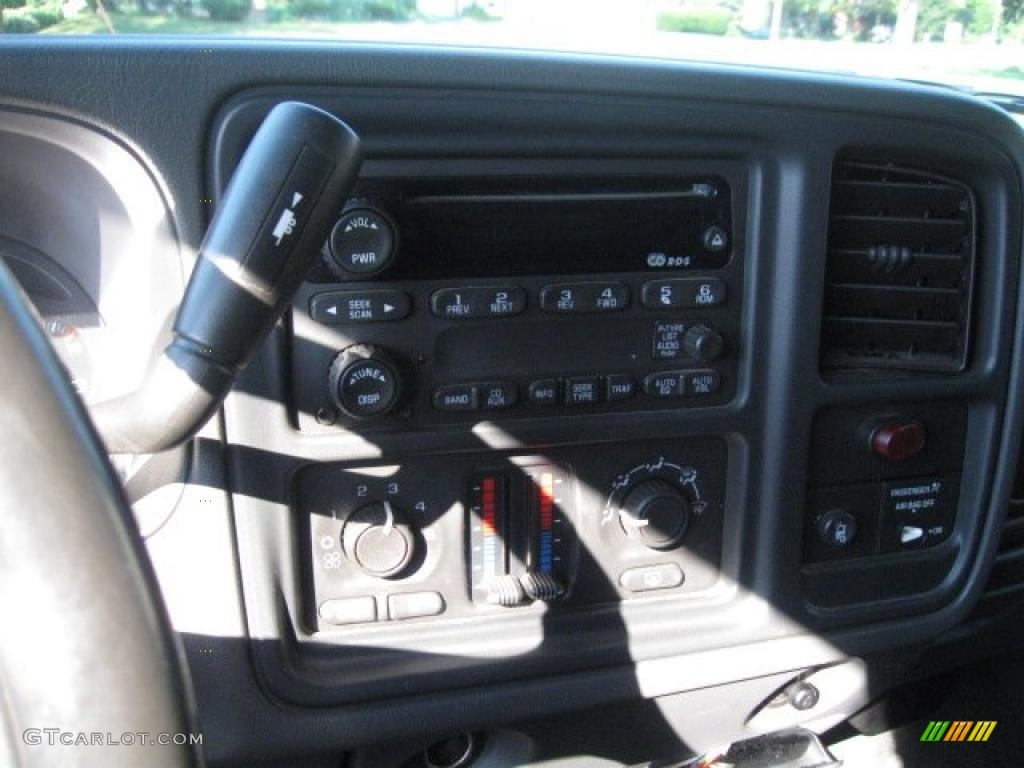 2003 Sierra 2500HD Regular Cab 4x4 - Carbon Metallic / Dark Pewter photo #12