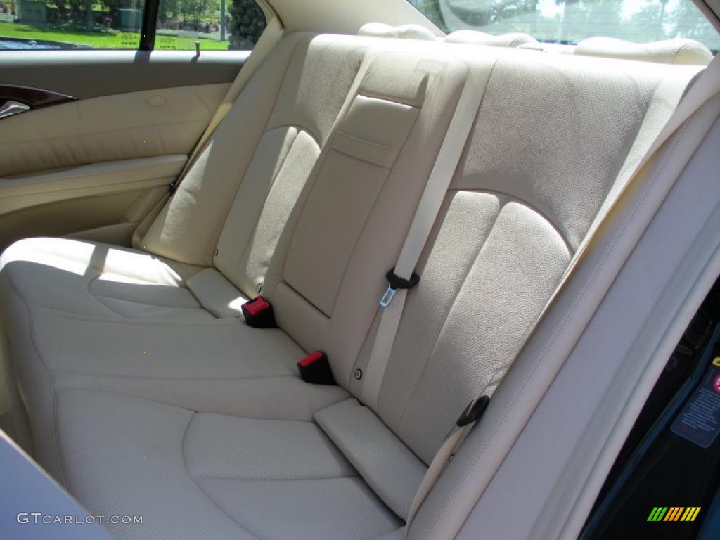 2003 E 320 Sedan - Everest Green Metallic / Java photo #14