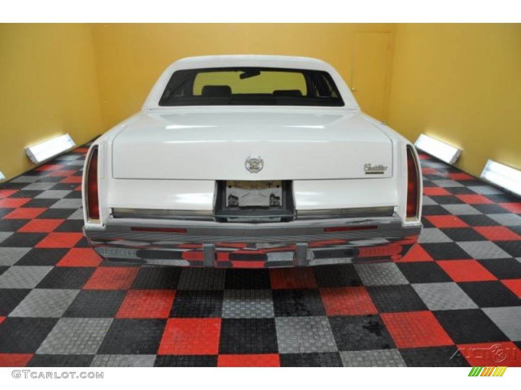1994 Fleetwood Sedan - White / Burgundy photo #5
