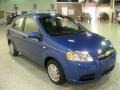 2008 Bright Blue Metallic Chevrolet Aveo LS Sedan  photo #5