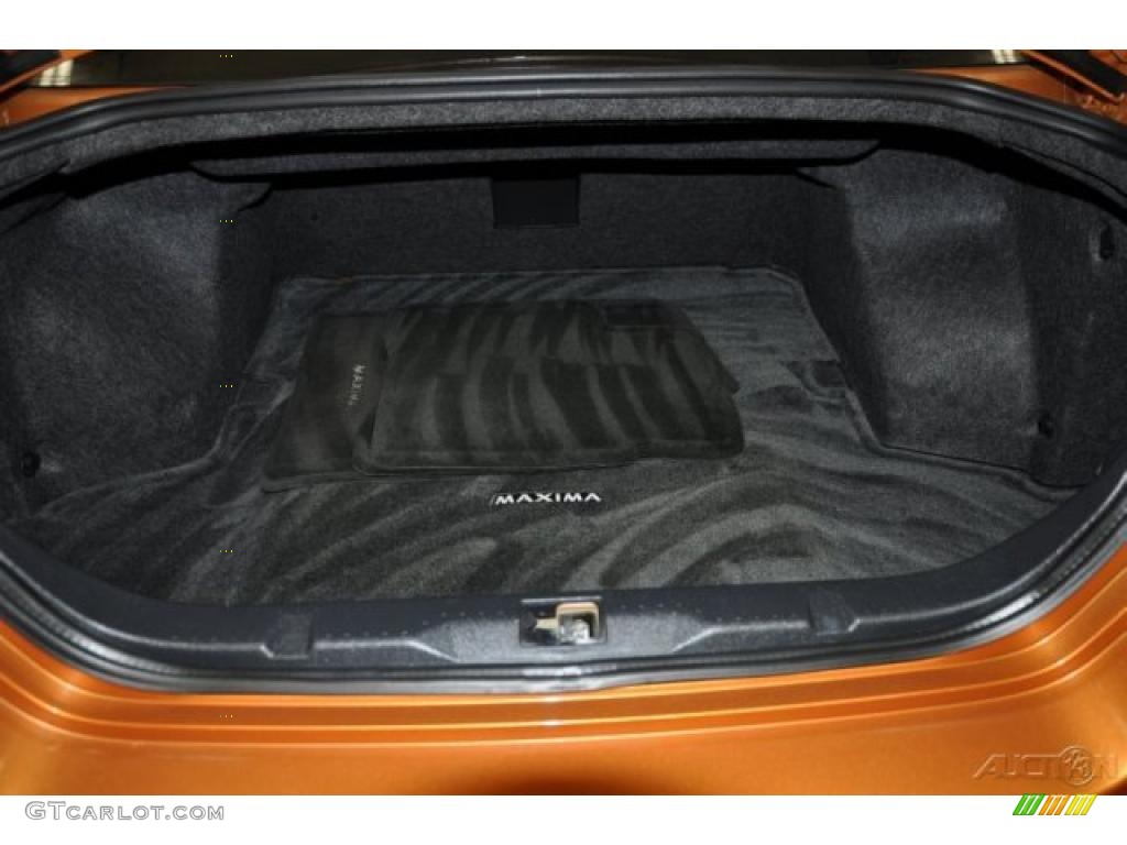 2004 Maxima 3.5 SE - Radiant Ember / Burnt Orange/Black photo #16
