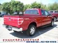 2010 Red Candy Metallic Ford F150 XLT SuperCab 4x4  photo #6