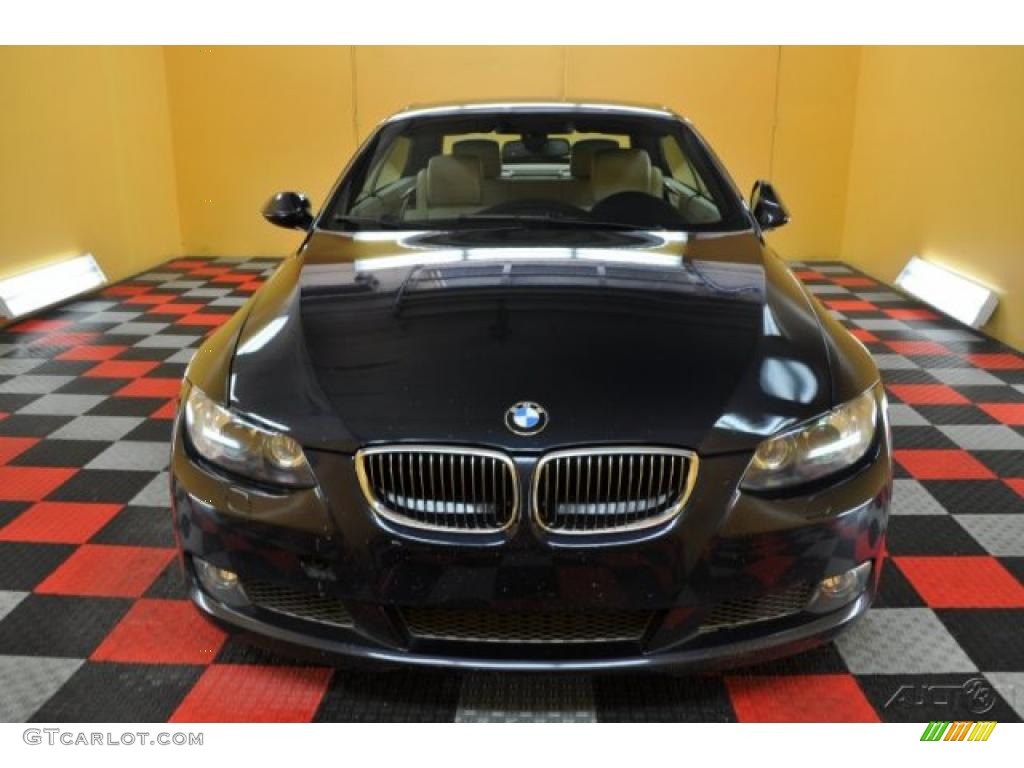 2007 3 Series 335i Convertible - Monaco Blue Metallic / Saddle Brown/Black photo #2