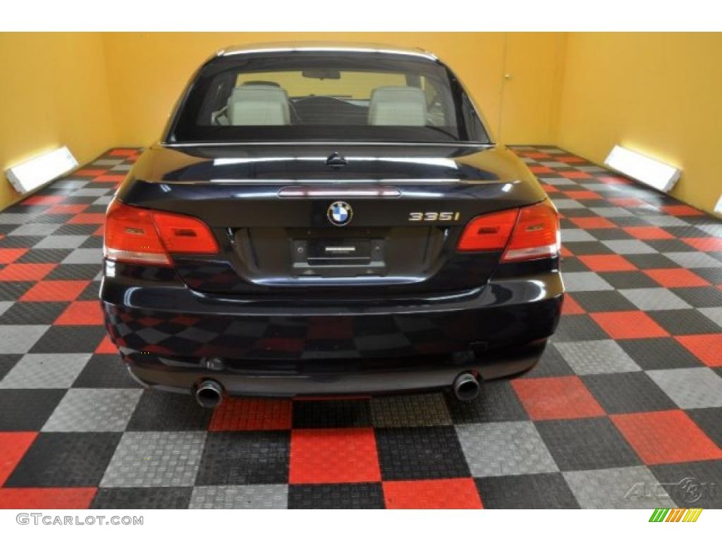 2007 3 Series 335i Convertible - Monaco Blue Metallic / Saddle Brown/Black photo #5