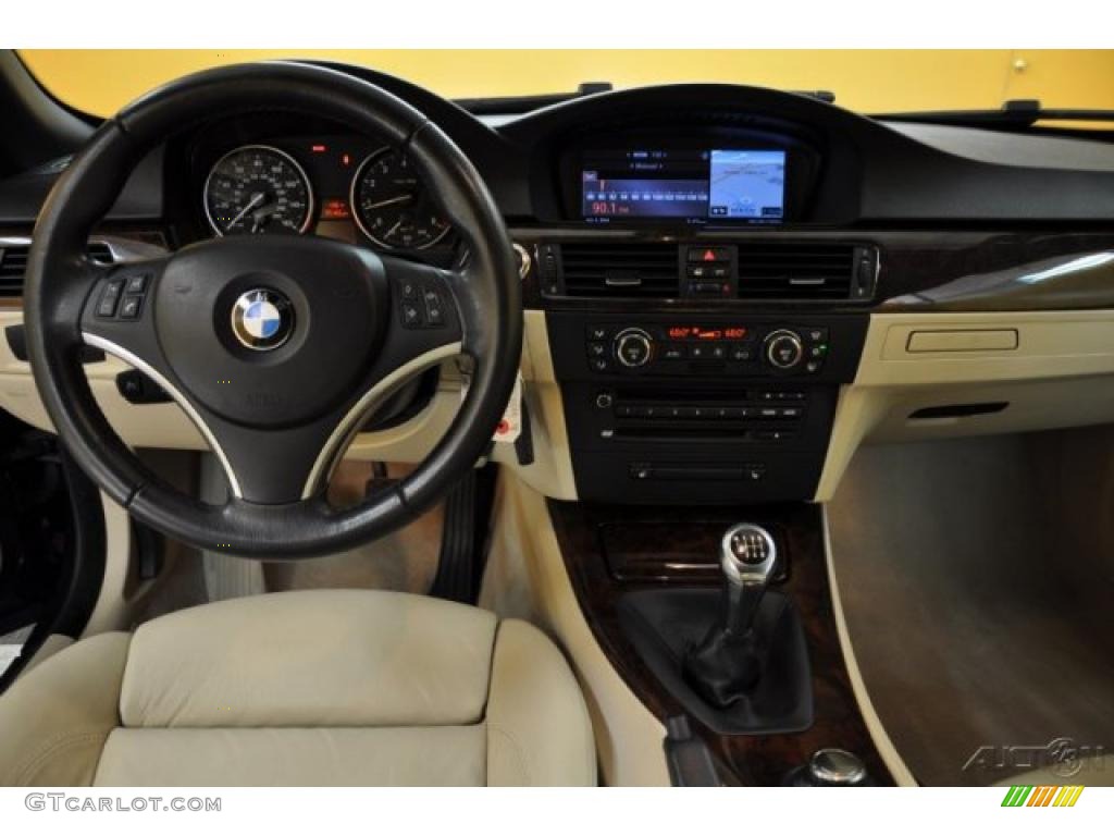 2007 3 Series 335i Convertible - Monaco Blue Metallic / Saddle Brown/Black photo #7