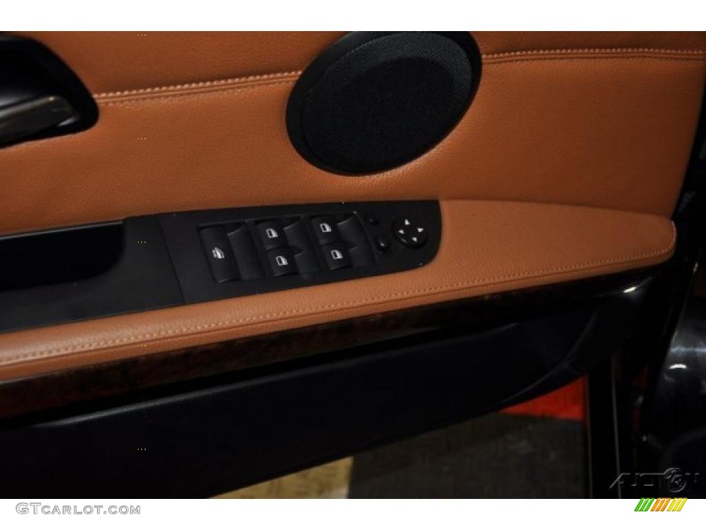 2007 3 Series 328i Convertible - Jet Black / Saddle Brown/Black photo #11