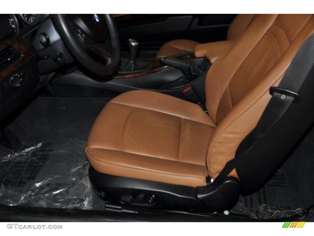 2007 3 Series 328i Convertible - Jet Black / Saddle Brown/Black photo #12