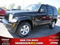 2011 Brilliant Black Crystal Pearl Jeep Liberty Sport  photo #1