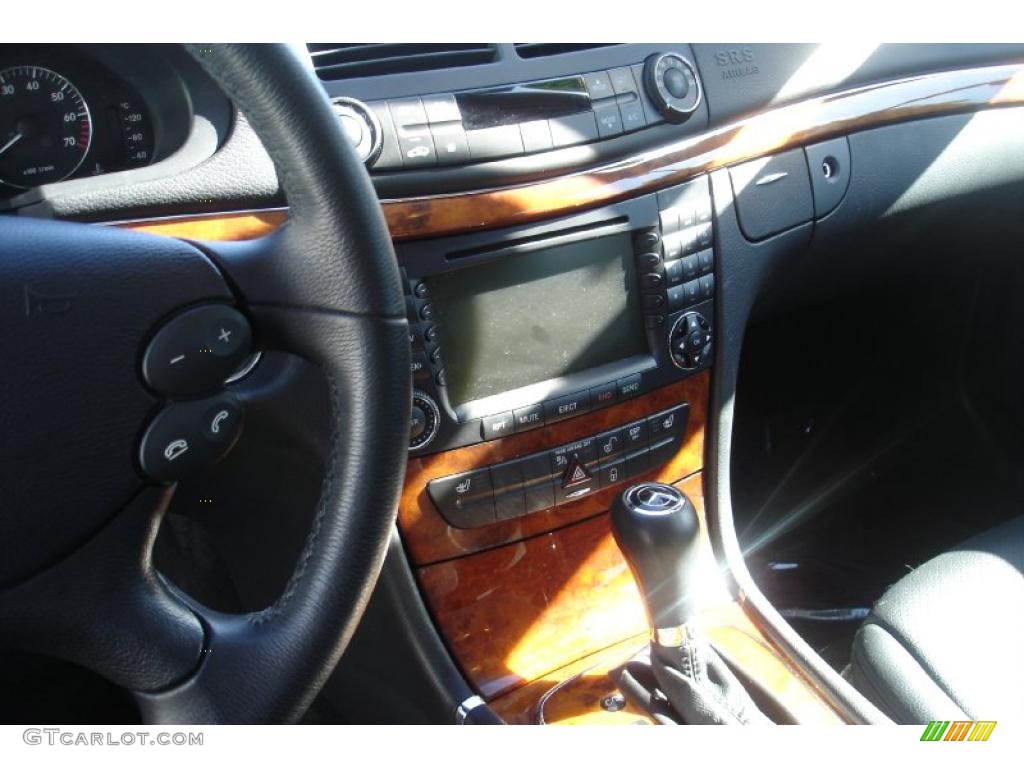 2008 E 350 4Matic Wagon - Flint Grey Metallic / Black photo #5