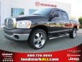 2008 Brilliant Black Crystal Pearl Dodge Ram 1500 SXT Quad Cab  photo #1