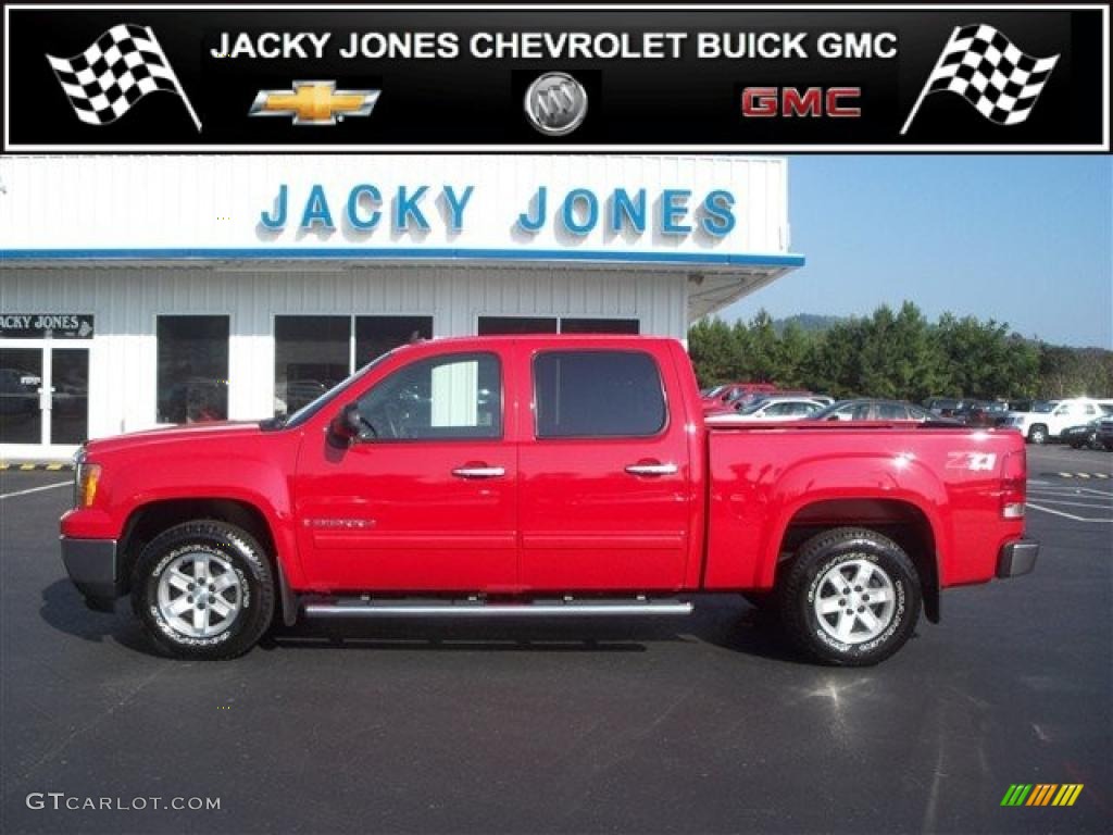 Fire Red GMC Sierra 1500