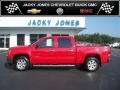 2009 Fire Red GMC Sierra 1500 SLE Z71 Crew Cab 4x4  photo #1