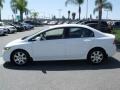 Taffeta White - Civic LX Sedan Photo No. 4