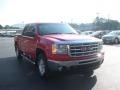 2009 Fire Red GMC Sierra 1500 SLE Z71 Crew Cab 4x4  photo #4