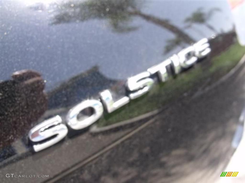 2008 Solstice Roadster - Mysterious Black / Ebony photo #22