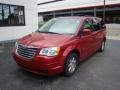 2008 Inferno Red Crystal Pearlcoat Chrysler Town & Country Touring Signature Series  photo #10
