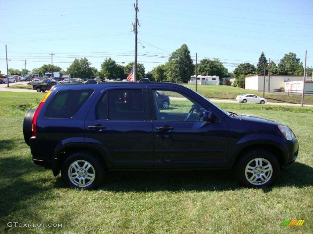 2003 CR-V EX 4WD - Eternal Blue Pearl / Black photo #6