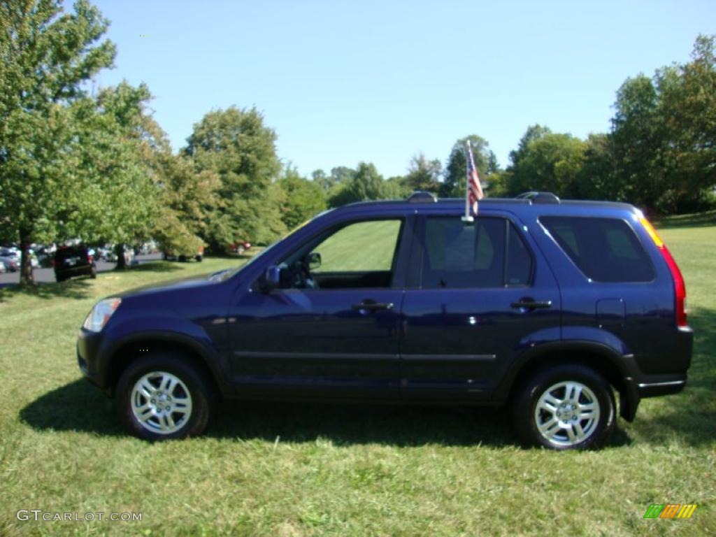 2003 CR-V EX 4WD - Eternal Blue Pearl / Black photo #10