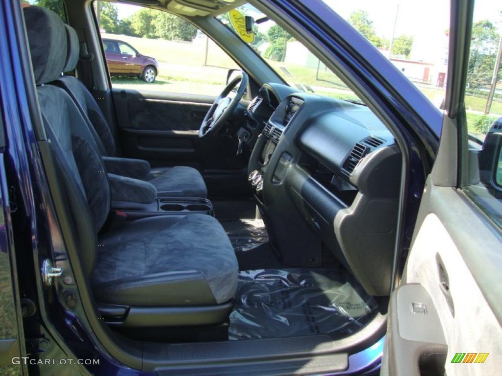 2003 CR-V EX 4WD - Eternal Blue Pearl / Black photo #17