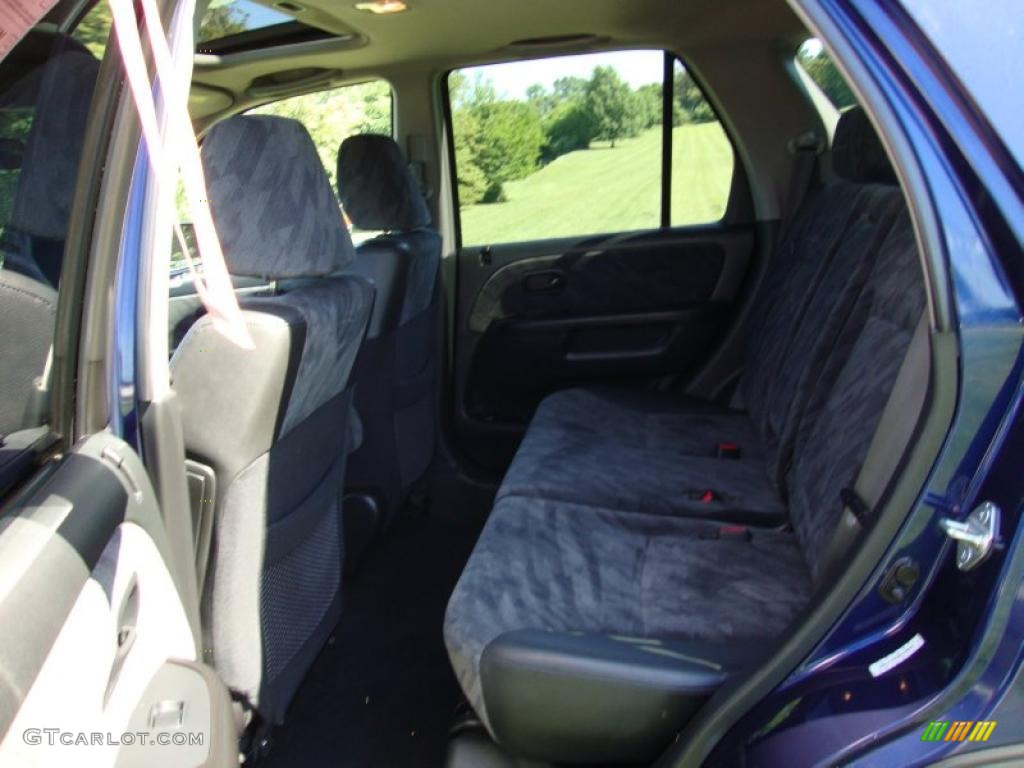 2003 CR-V EX 4WD - Eternal Blue Pearl / Black photo #20