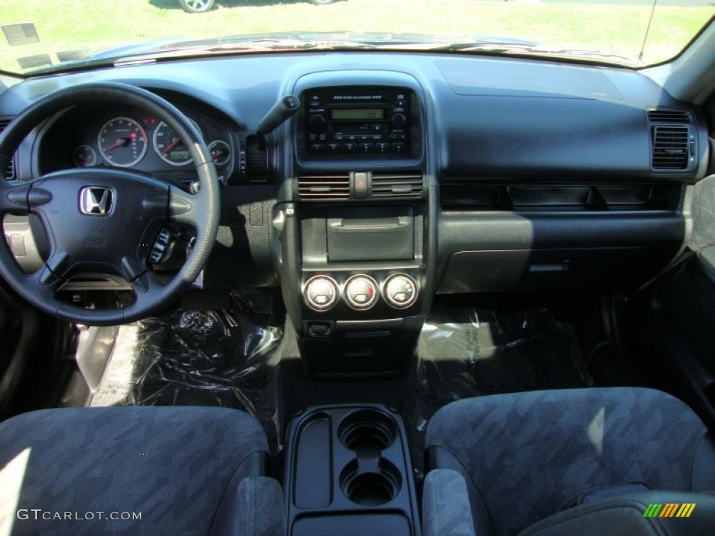 2003 CR-V EX 4WD - Eternal Blue Pearl / Black photo #23