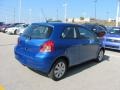 2007 Blazing Blue Metallic Toyota Yaris 3 Door Liftback  photo #6