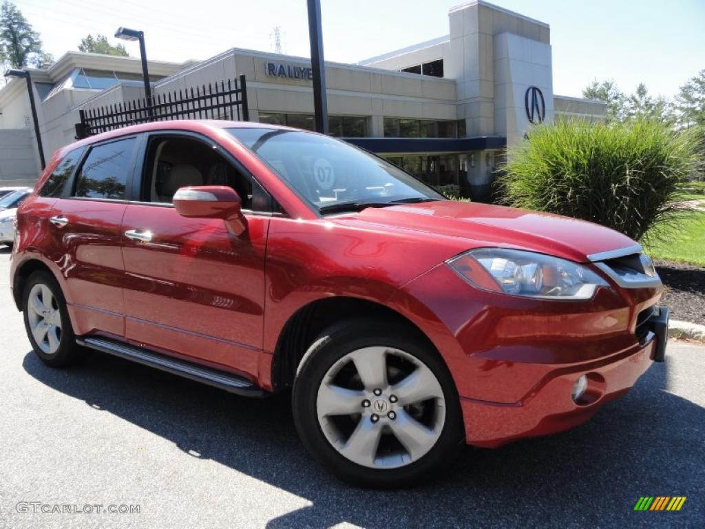 2007 RDX  - Moroccan Red Pearl / Taupe photo #1