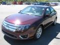 2011 Bordeaux Reserve Metallic Ford Fusion SEL  photo #2