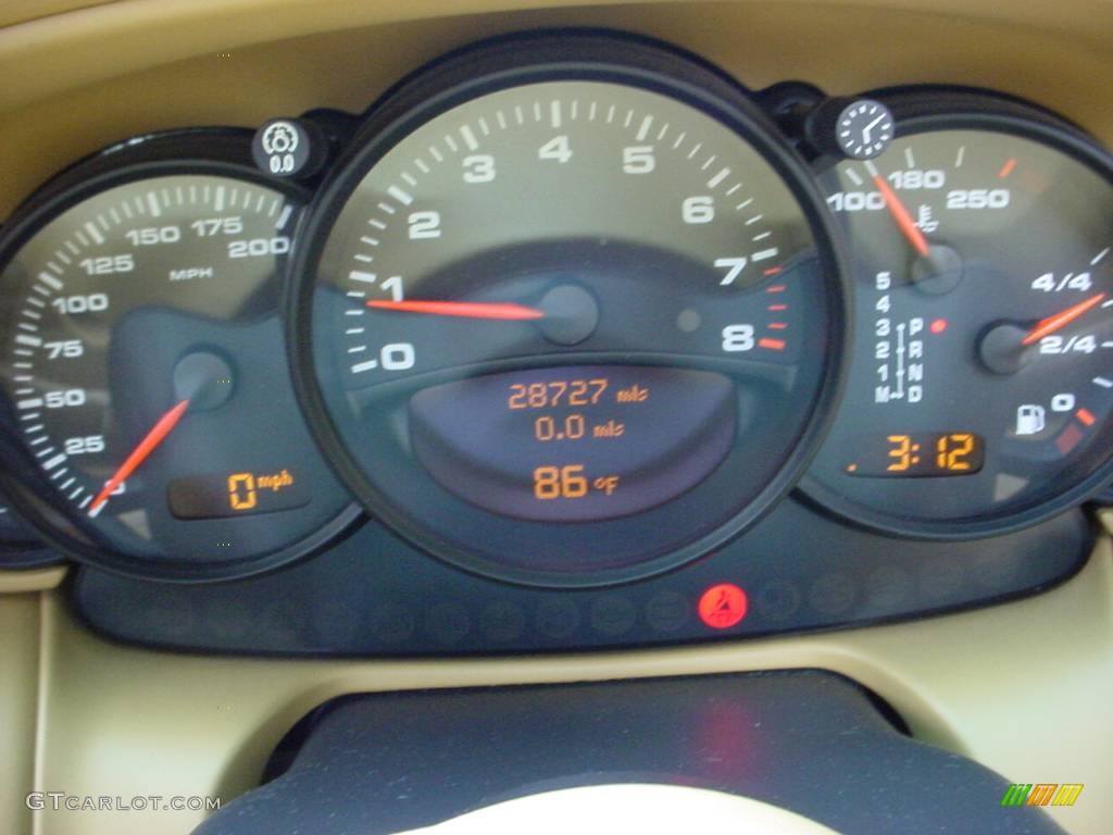 2004 Porsche 911 Carrera 4S Cabriolet Gauges Photo #359616