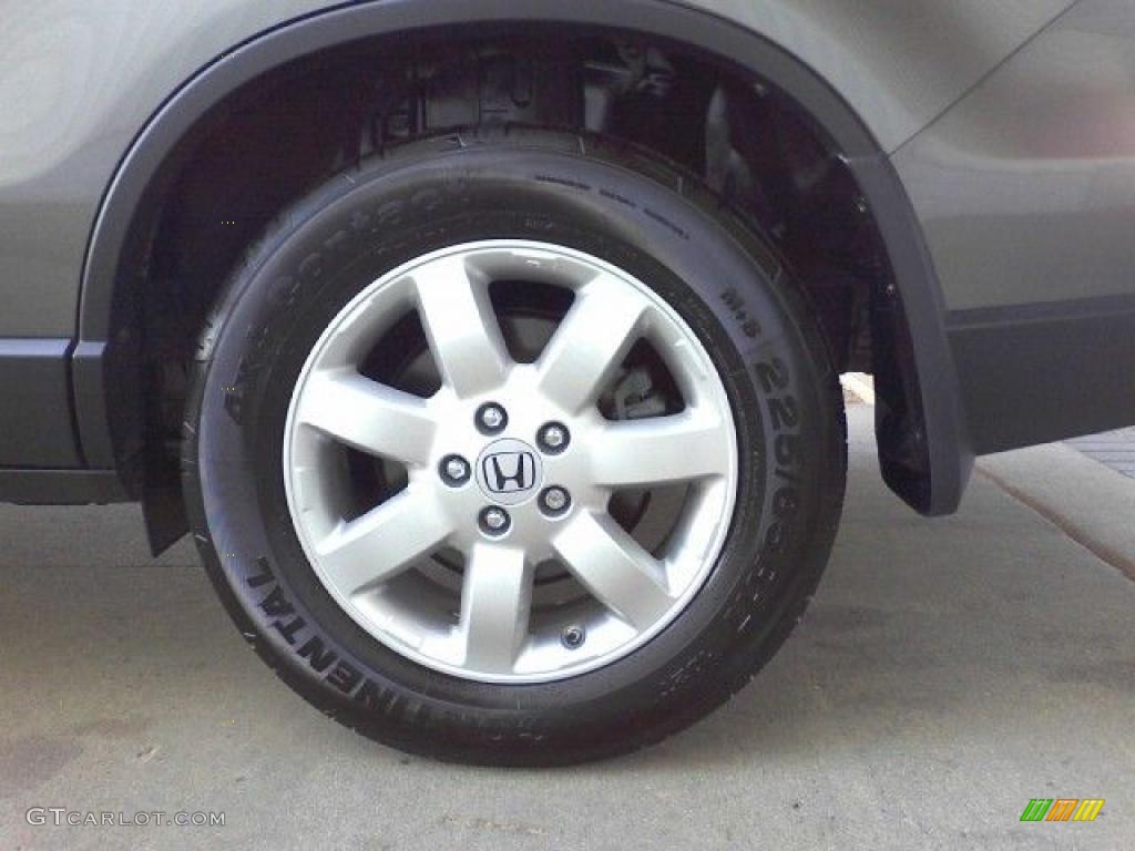2009 CR-V EX-L 4WD - Urban Titanium Metallic / Black photo #3