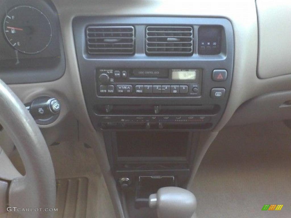 1997 Corolla DX - Dark Emerald Pearl Green Metallic / Beige photo #8