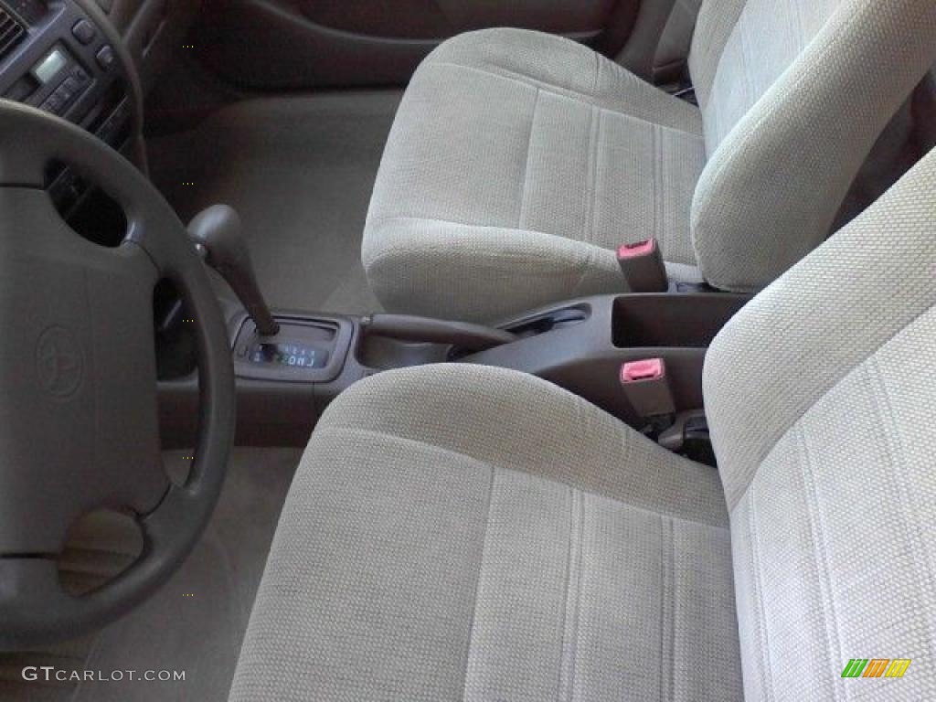 1997 Corolla DX - Dark Emerald Pearl Green Metallic / Beige photo #13