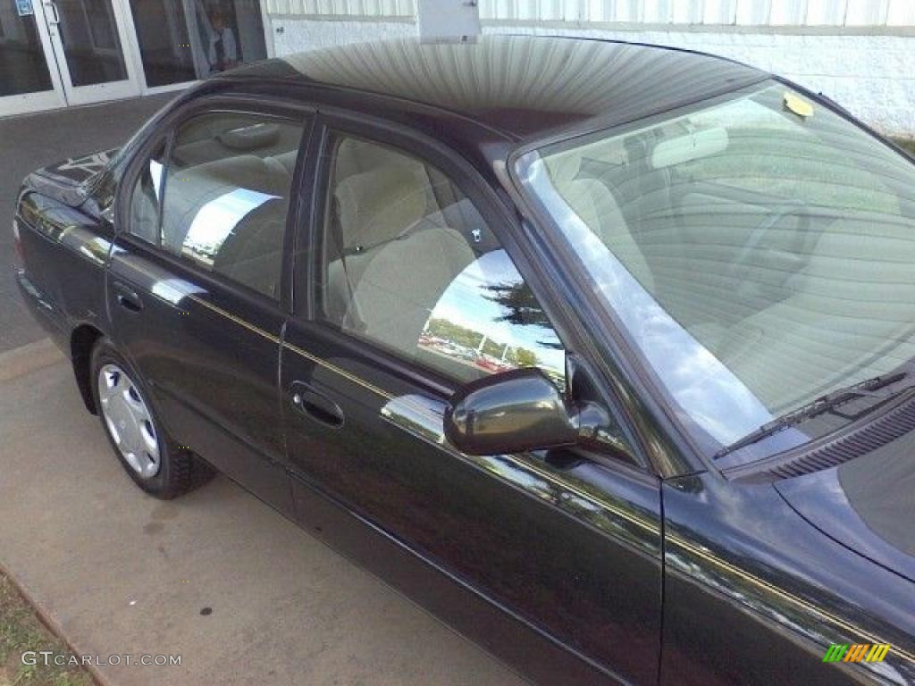 1997 Corolla DX - Dark Emerald Pearl Green Metallic / Beige photo #20