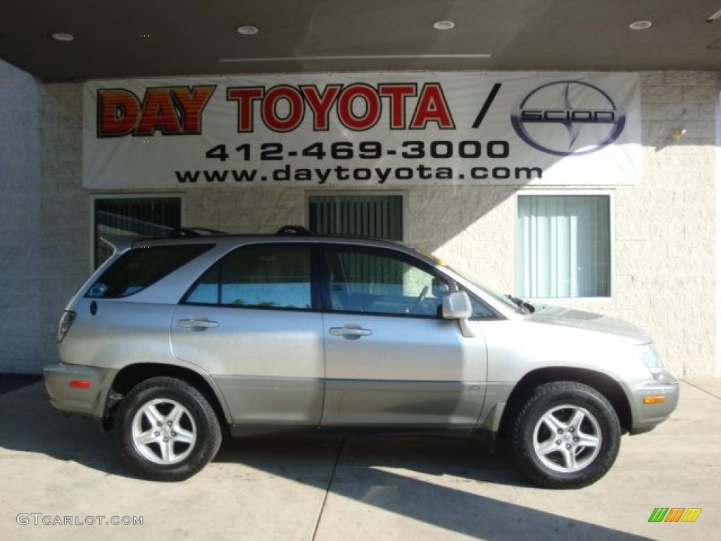 2002 RX 300 AWD - Millennium Silver Metallic / Black photo #1