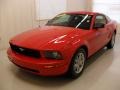 2006 Torch Red Ford Mustang V6 Deluxe Coupe  photo #1