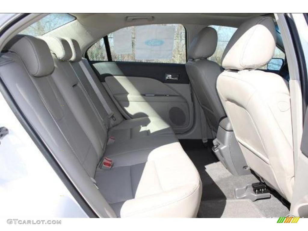 2010 Fusion Hybrid - White Platinum Tri-coat Metallic / Medium Light Stone photo #49