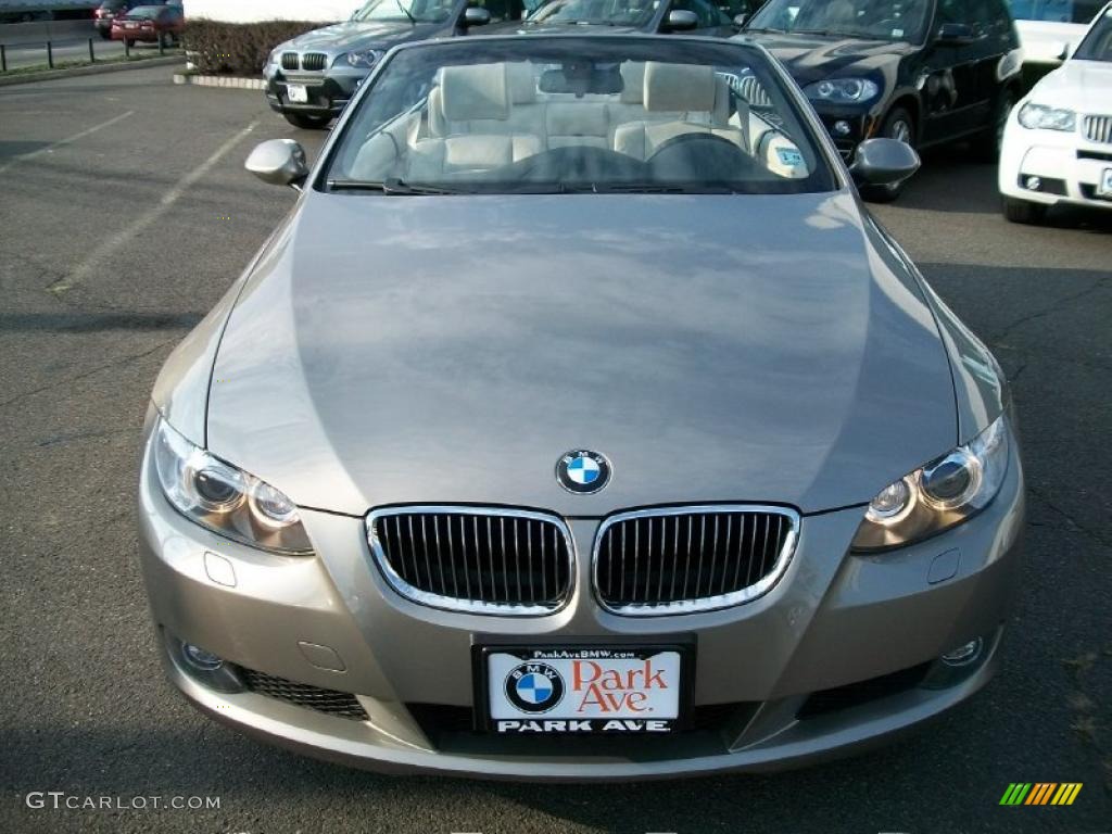 2008 3 Series 328i Convertible - Platinum Bronze Metallic / Cream Beige photo #2
