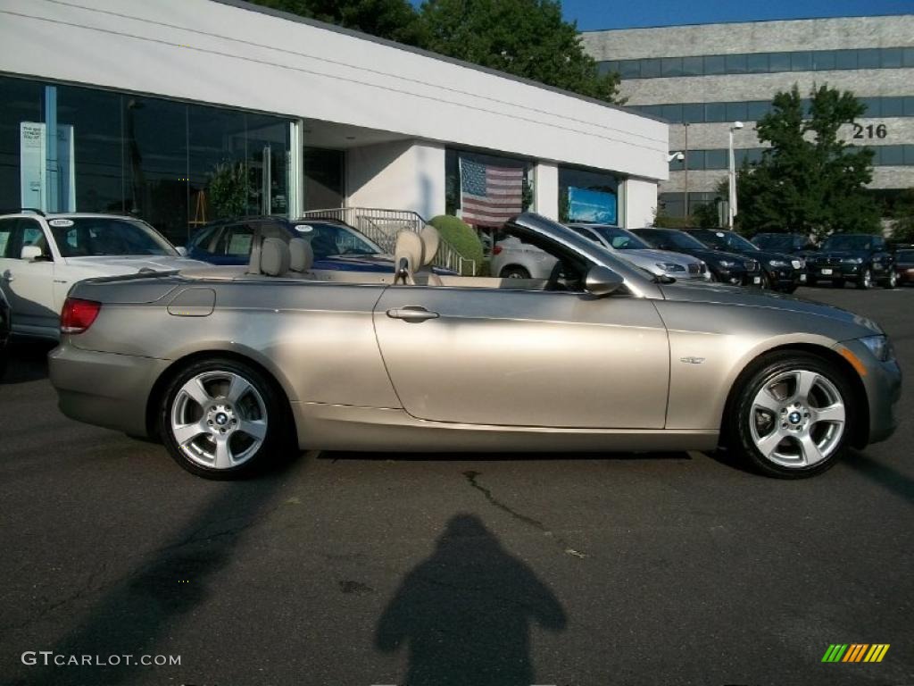 2008 3 Series 328i Convertible - Platinum Bronze Metallic / Cream Beige photo #4