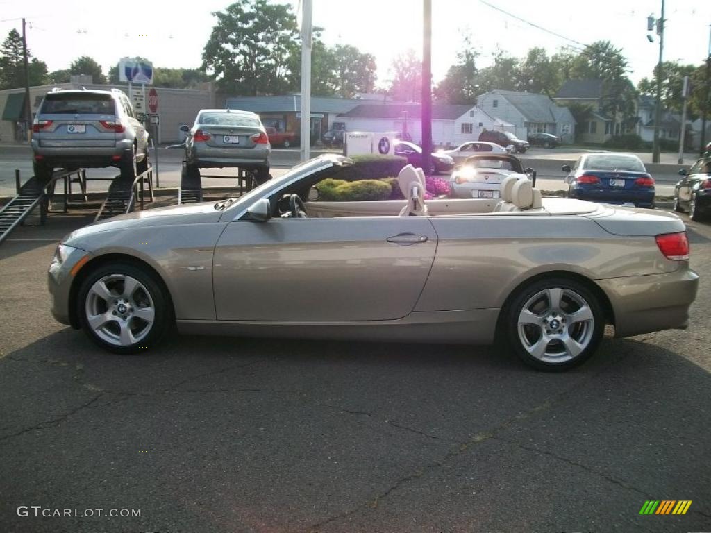 2008 3 Series 328i Convertible - Platinum Bronze Metallic / Cream Beige photo #8