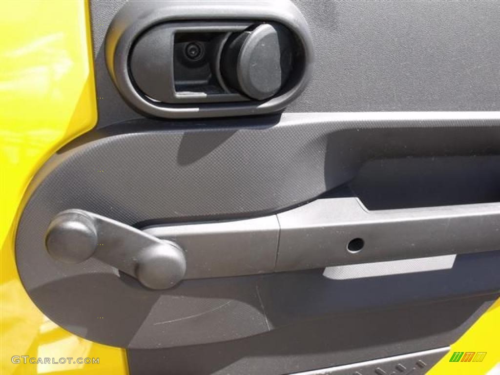 2007 Wrangler X 4x4 - Detonator Yellow / Dark Slate Gray/Medium Slate Gray photo #14