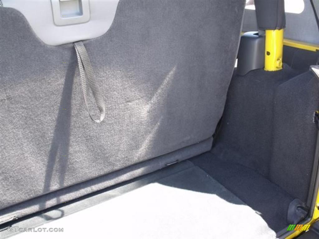2007 Wrangler X 4x4 - Detonator Yellow / Dark Slate Gray/Medium Slate Gray photo #25