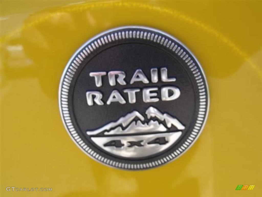 2007 Wrangler X 4x4 - Detonator Yellow / Dark Slate Gray/Medium Slate Gray photo #29